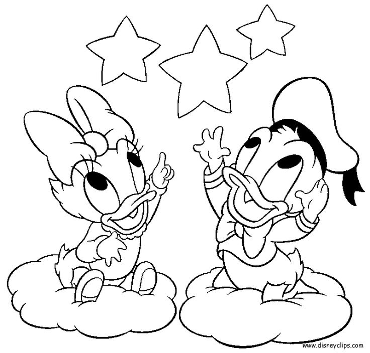 Baby Donald Duck Coloring Pages 736x704 Baby Donald Duck Coloring Pages