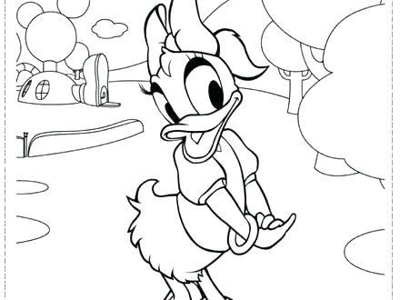 440x330 Daisy Duck Coloring Page Free Baby Daisy Duck Coloring Pages S