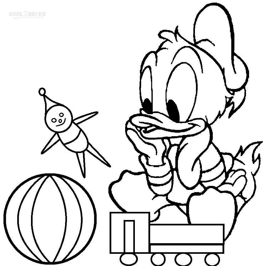 850x850 Printable Donald Duck Coloring Pages For Kids Cool2bkids