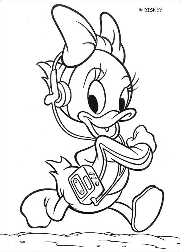 607x850 Baby Daisy Duck Coloring Pages Many Interesting Cliparts