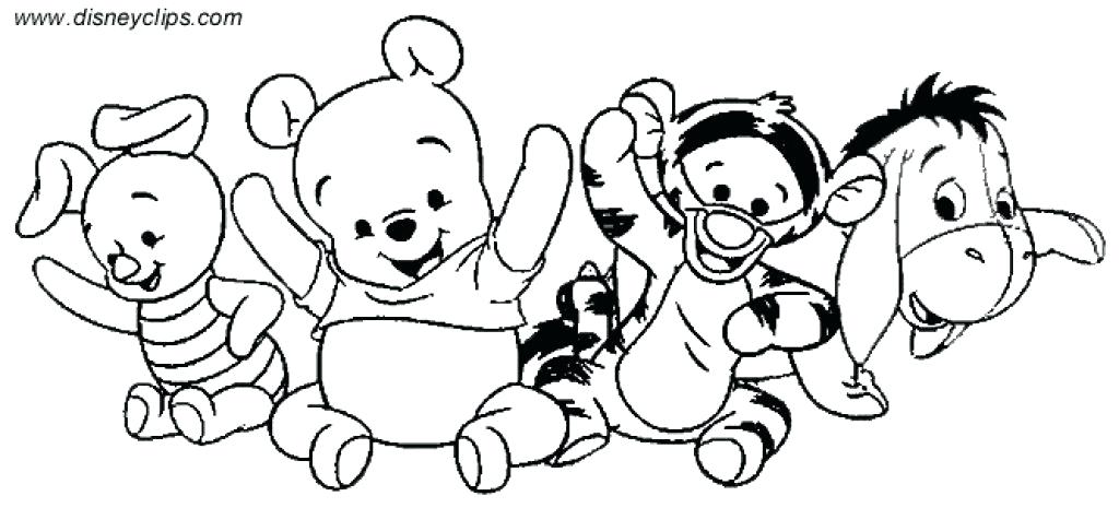 1024x465 Baby Disney Coloring Pages Ba Disney Coloring Pages Coloring Pages
