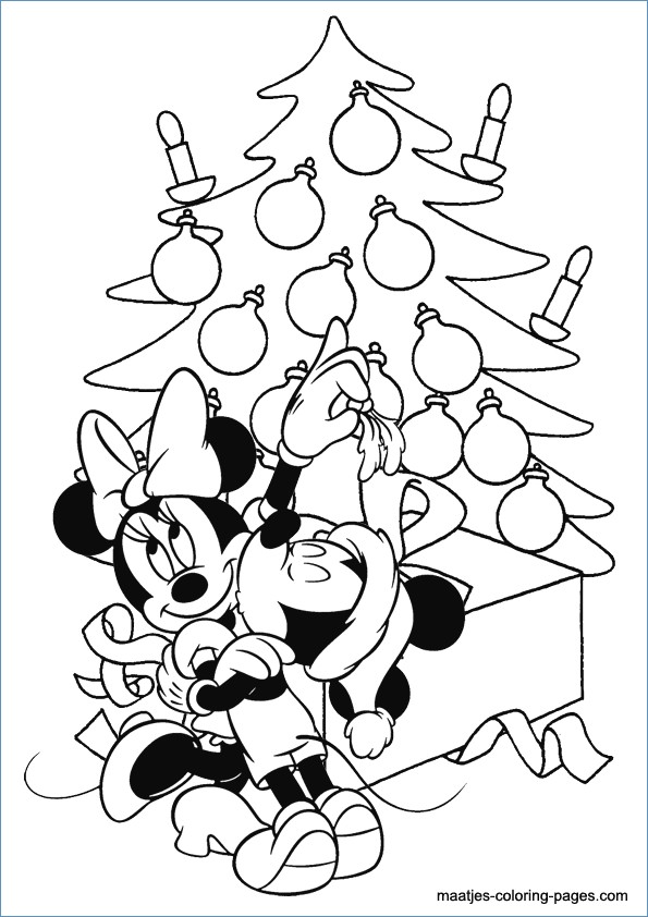 Baby Mickey Mouse Christmas Coloring Pages 595x842 Baby Mickey Mouse Christmas Coloring Pages