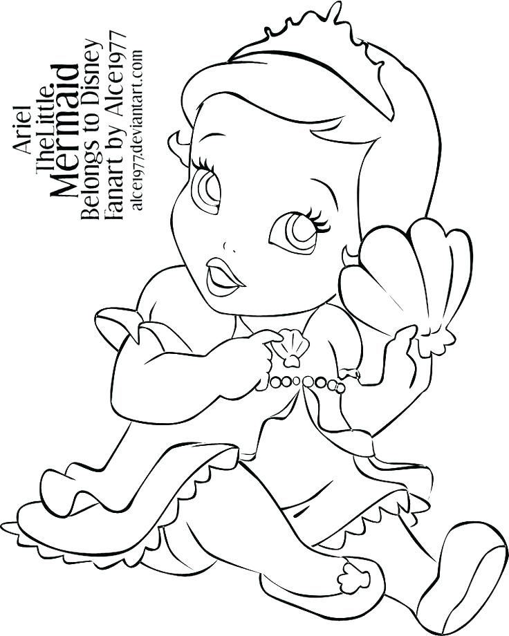 736x920 Disney Baby Coloring Pages Babies Coloring Pages Princess Coloring
