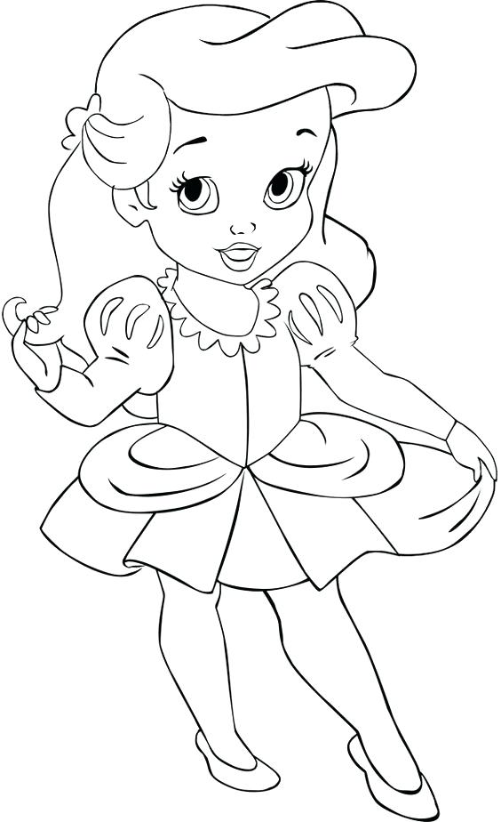 Baby Disney Princess Coloring Pages Princess Babies Coloring Pages 564x924 Baby Disney Princess Coloring Pages Princess Babies Coloring Pages