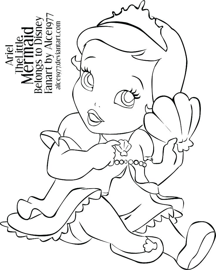 Baby Disney Princess Coloring Pages Disney Babies Coloring Pages 736x920 Baby Disney Princess Coloring Pages Disney Babies Coloring Pages