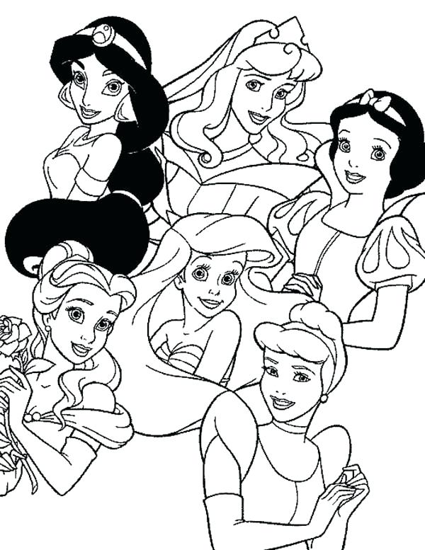Baby Disney Princess Printable Coloring Pages Splendid Princess 600x777 Baby Disney Princess Printable Coloring Pages Splendid Princess