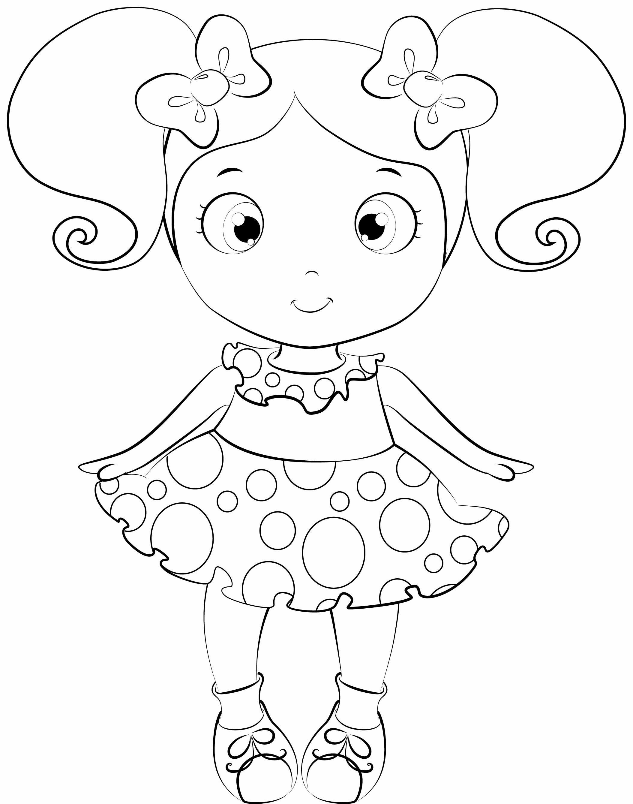 2110x2679 Baby Doll Coloring Page Go Digital With Us 8d5cd A Collection