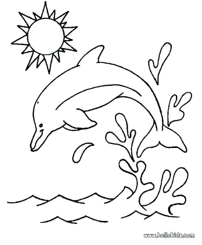 700x850 Coloring Page Dolphin Awesome Dolphin Coloring Page And Baby