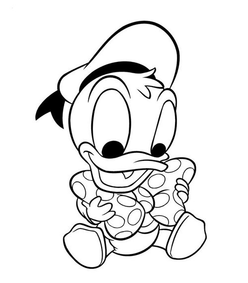 500x572 Disney Babies Coloring Pages