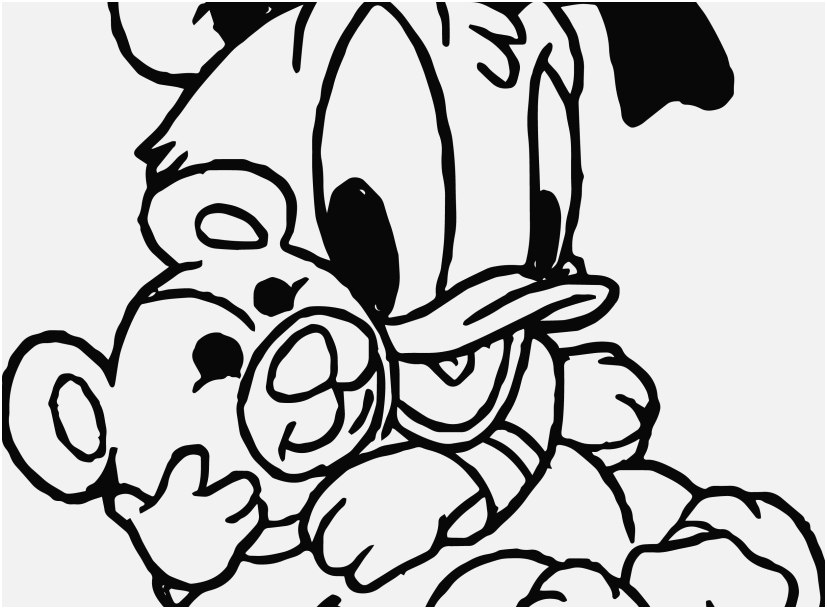 827x609 Baby Coloring Pages Graphic Baby Donald Duck Coloring Pages Go
