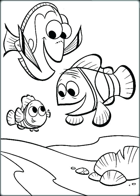 Baby Dory Coloring Pages at GetColorings.com | Free printable colorings ...