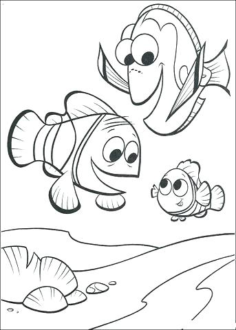 Baby Dory Coloring Pages at GetColorings.com | Free printable colorings ...