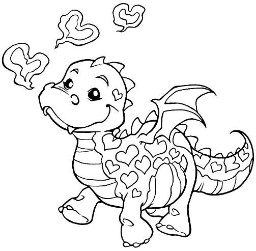 503x493 Medieval Baby Dragon Coloring Pages Birthday Ideas