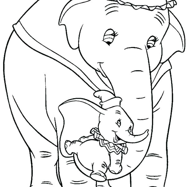 600x600 Dumbo Coloring Pages Plus Dumbo Coloring Pages Dumbo Coloring
