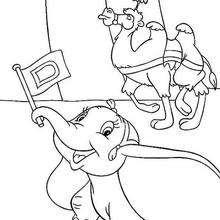 220x220 Dumbo Coloring Pages