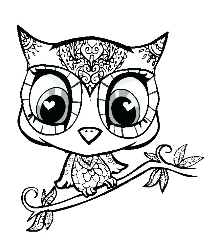 Coloring Pages Animal Cute Printable Coloring Pages Cute Baby 750x825 Coloring Pages Animal Cute Printable Coloring Pages Cute Baby