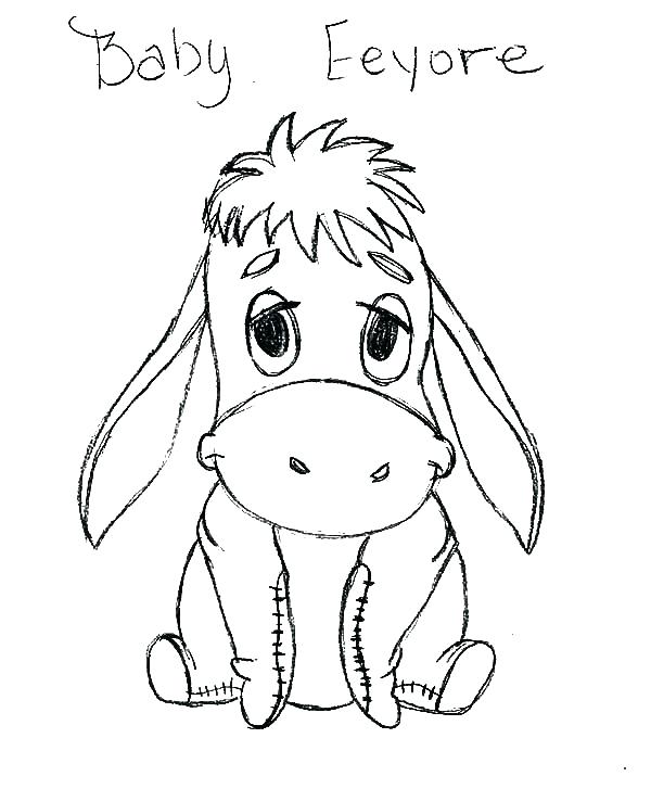 Eeyore Coloring Pages Baby Coloring Pages Baby Coloring Page Pic 600x727 Eeyore Coloring Pages Baby Coloring Pages Baby Coloring Page Pic