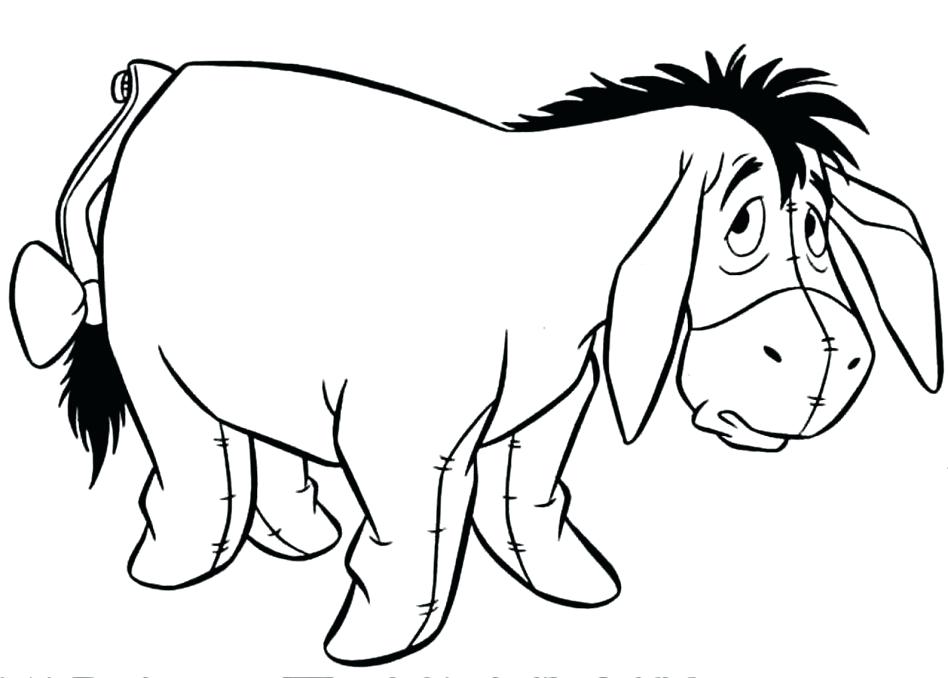 Eeyore Valentines Day Coloring Pages Printable For Kids 948x678 Eeyore Valentines Day Coloring Pages Printable For Kids