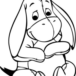 Pages Disney Baby Pluto Coloring Pages Disney Eeyore Coloring 268x268 Pages Disney Baby Pluto Coloring Pages Disney Eeyore Coloring
