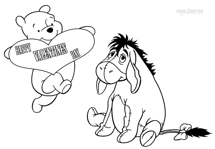 Printable Eeyore Coloring Pages For Kids Cool2bkids 850x588 Printable Eeyore Coloring Pages For Kids Cool2bkids
