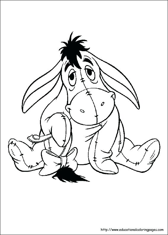 Baby Eeyore Coloring Pages Baby Coloring Pages Baby The Pooh 567x794 Baby Eeyore Coloring Pages Baby Coloring Pages Baby The Pooh