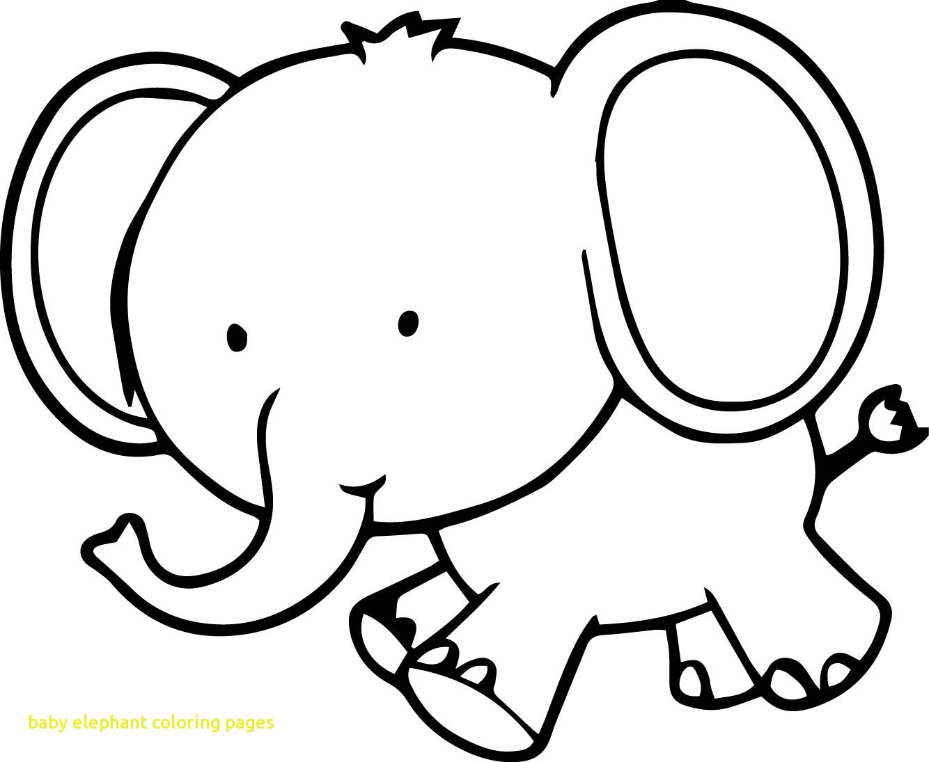 1334x1095 Baby Elephant Coloring Pages Best Of