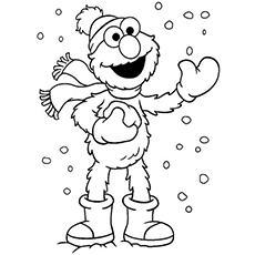 Cute Elmo Coloring Pages 230x230 Cute Elmo Coloring Pages