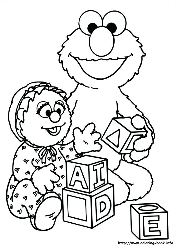 Baby Elmo Coloring Pages at GetColorings.com | Free printable colorings ...