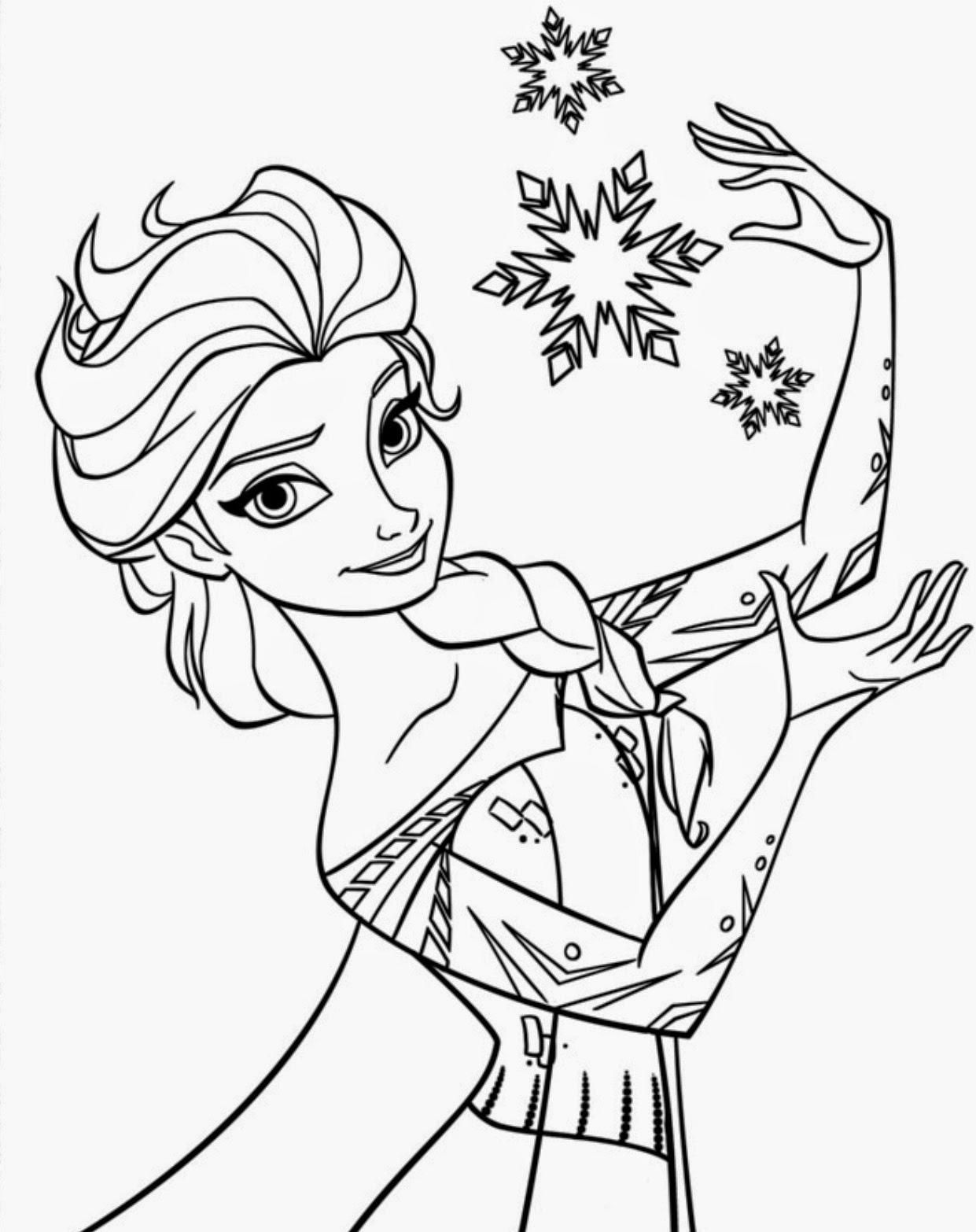 Baby Elsa Coloring Pages at GetColorings.com | Free printable colorings ...