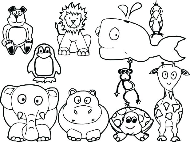 618x461 Rainforest Animal Coloring Pages Animals Coloring Pages Coloring