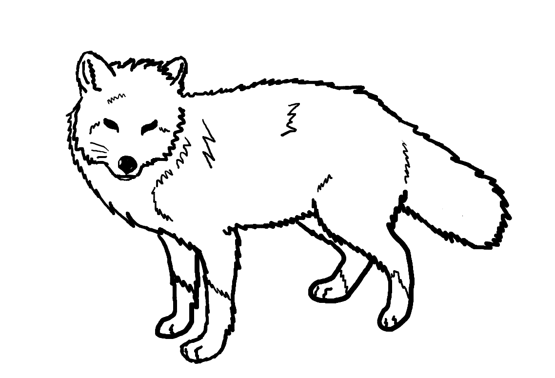 1138x775 Free Printable Fox Coloring Pages For Kids