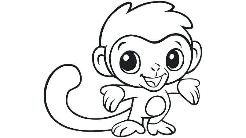 805x453 Baby Coloring Pages