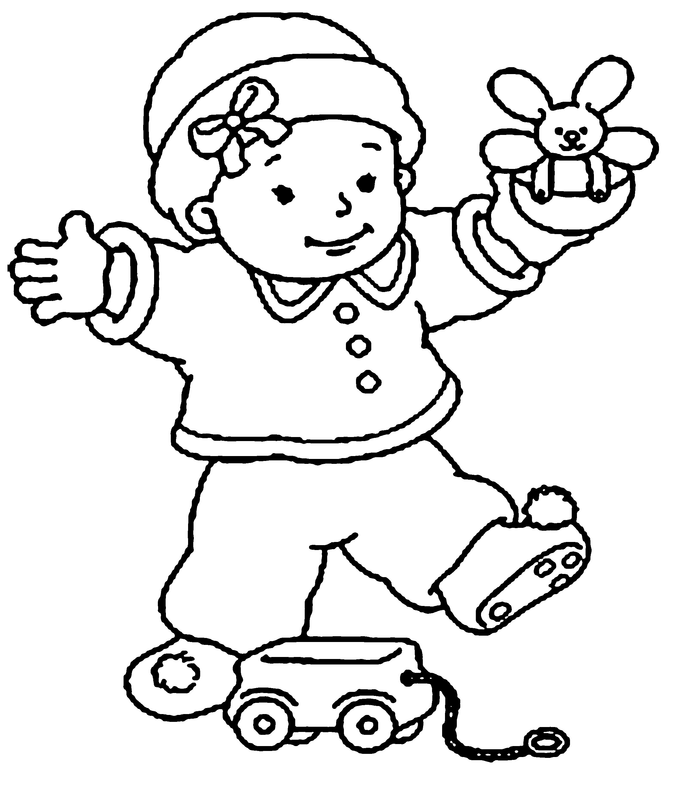Baby Girl Coloring Pages 2347x2730 Baby Girl Coloring Pages