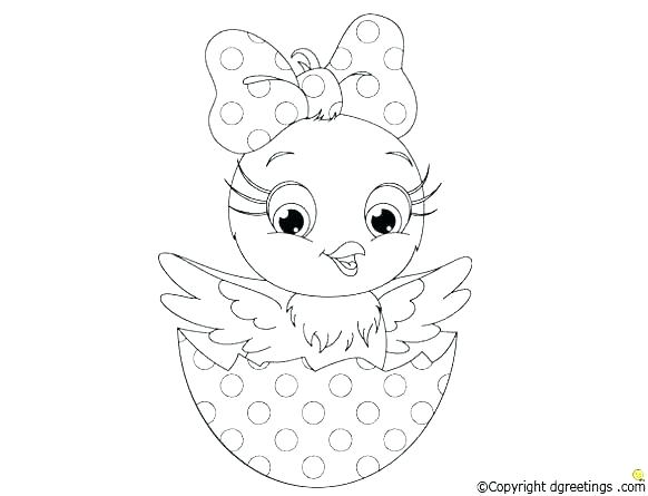 Coloring Pages For Baby Chicks 582x445 Coloring Pages For Baby Chicks