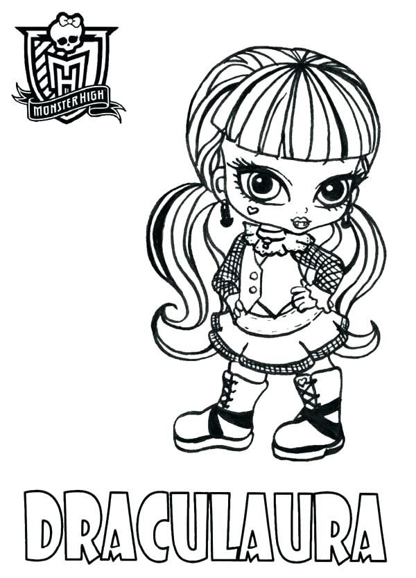 Babies Coloring Pages Monster High Baby Coloring Pages To Print 600x834 Babies Coloring Pages Monster High Baby Coloring Pages To Print