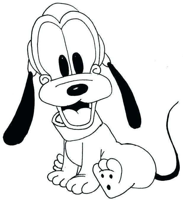 Baby Goofy Coloring Pages Special Cartoon Coloring Pages Printable 618x677 Baby Goofy Coloring Pages Special Cartoon Coloring Pages Printable