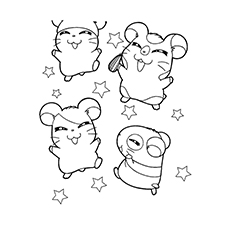 230x230 Top 25 Free Printable Hamster Coloring Pages Online