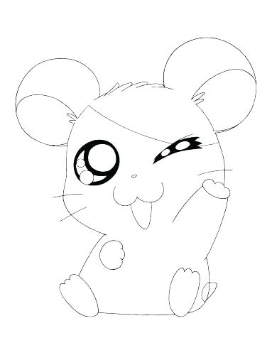 383x500 Hamster Coloring Pages To Print
