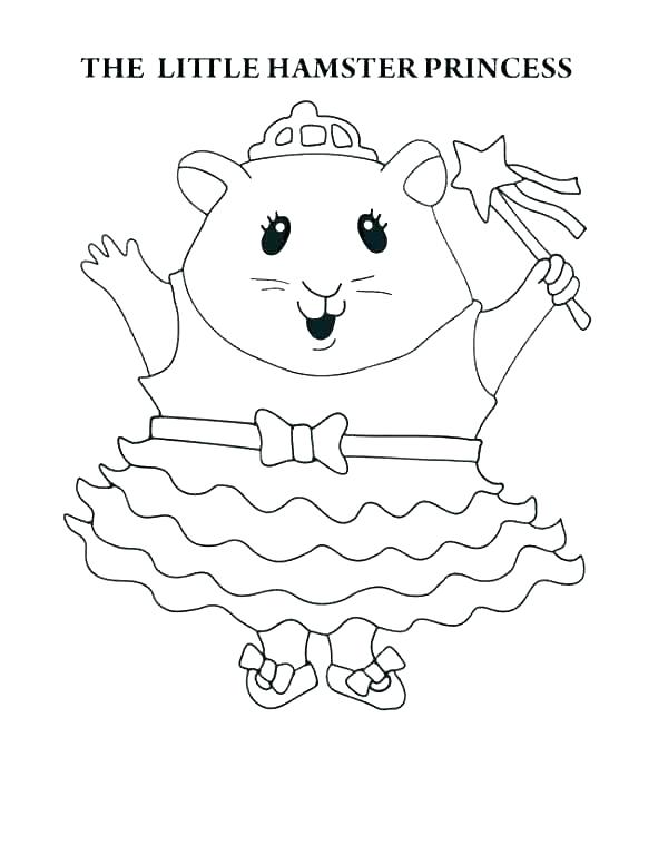 600x777 Cute Hamster Coloring Pages Hamster Coloring Pages Cute Hamster