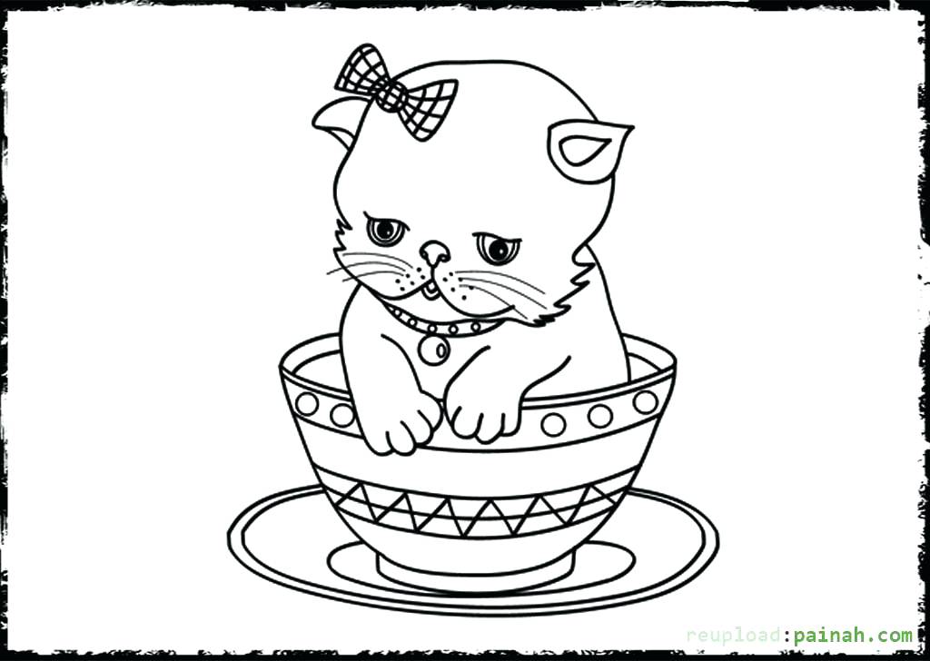 1024x728 Coloring Pages Kittens Baby Kittens Coloring Pages Coloring Pages