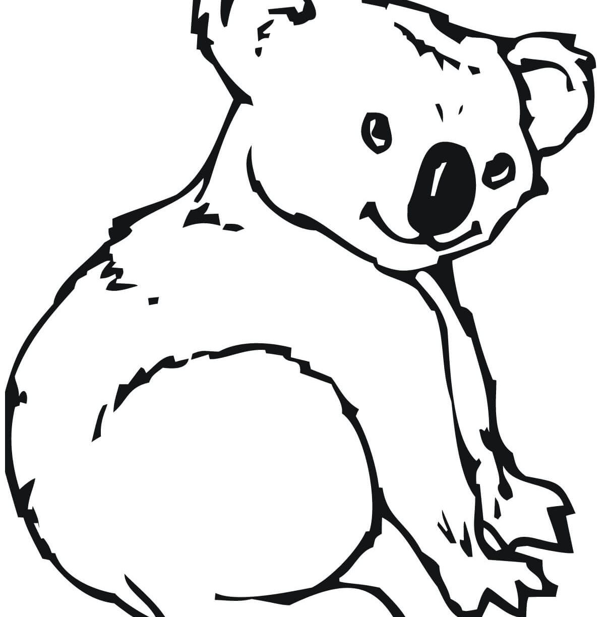 Opportunities Koala Coloring Pages Baby Page F 1200x1224 Opportunities Koala Coloring Pages Baby Page F
