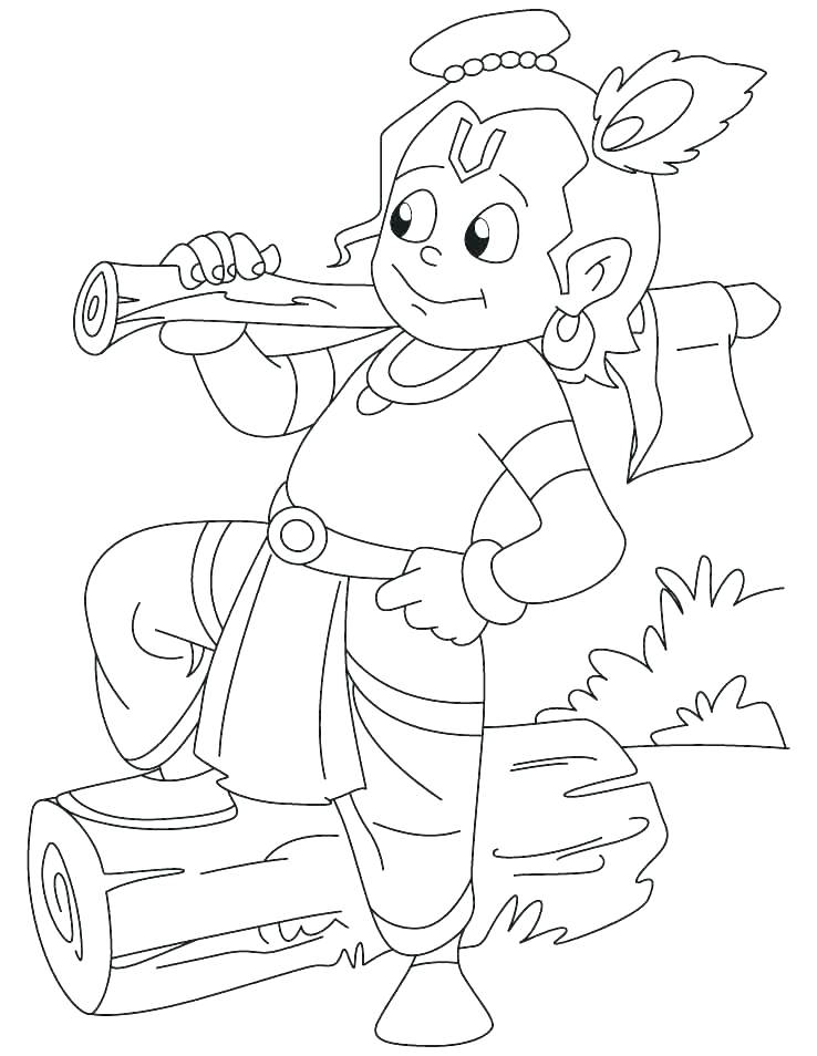 738x954 Krishna Colouring Pages For Kids Coloring Coloring Pages Disney
