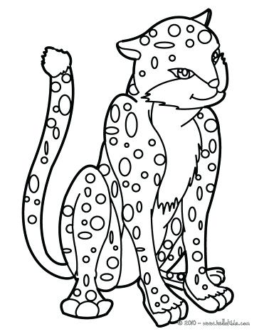 Baby Leopard Coloring Pages at GetColorings.com | Free printable ...