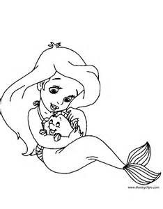 The Little Mermaid Coloring Pages 234x300 The Little Mermaid Coloring Pages
