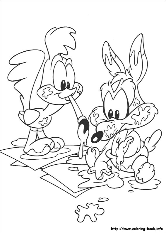 Baby Looney Tunes Coloring Picture In Toons Pages Plan 567x794 Baby Looney Tunes Coloring Picture In Toons Pages Plan