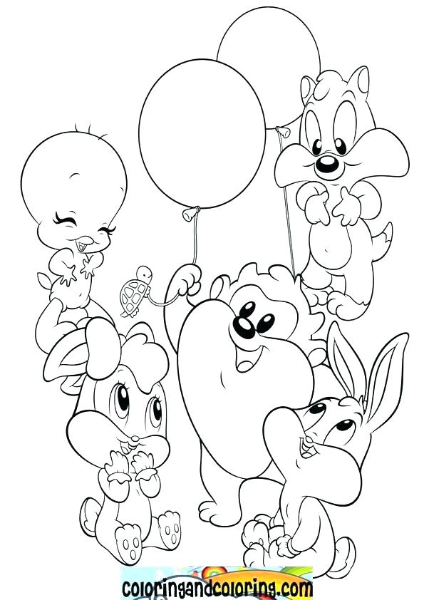 Baby Looney Toons Coloring Pages 595x842 Baby Looney Toons Coloring Pages
