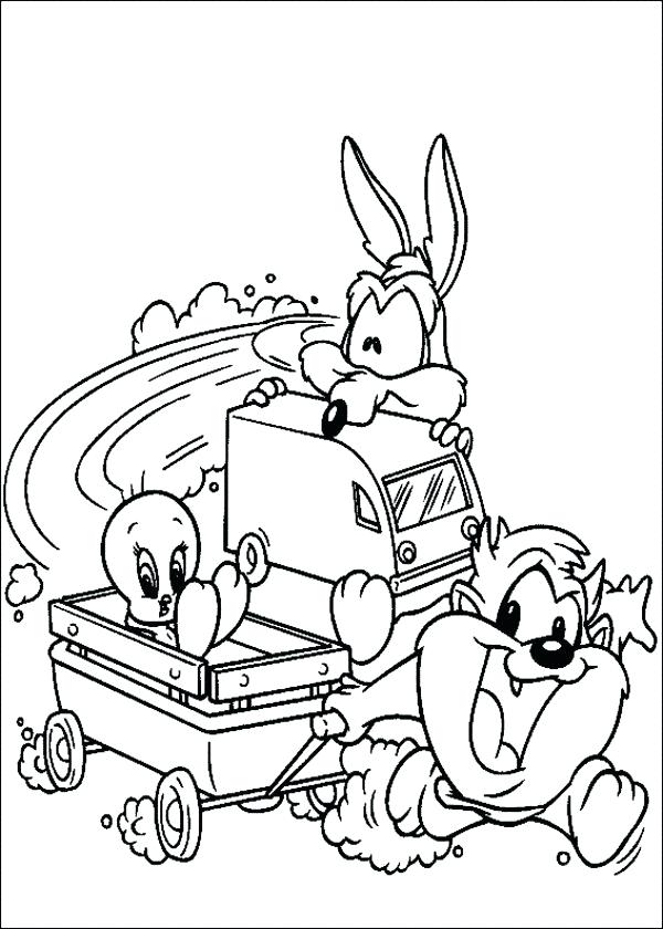 Baby Looney Tunes Coloring Pages 600x840 Baby Looney Tunes Coloring Pages