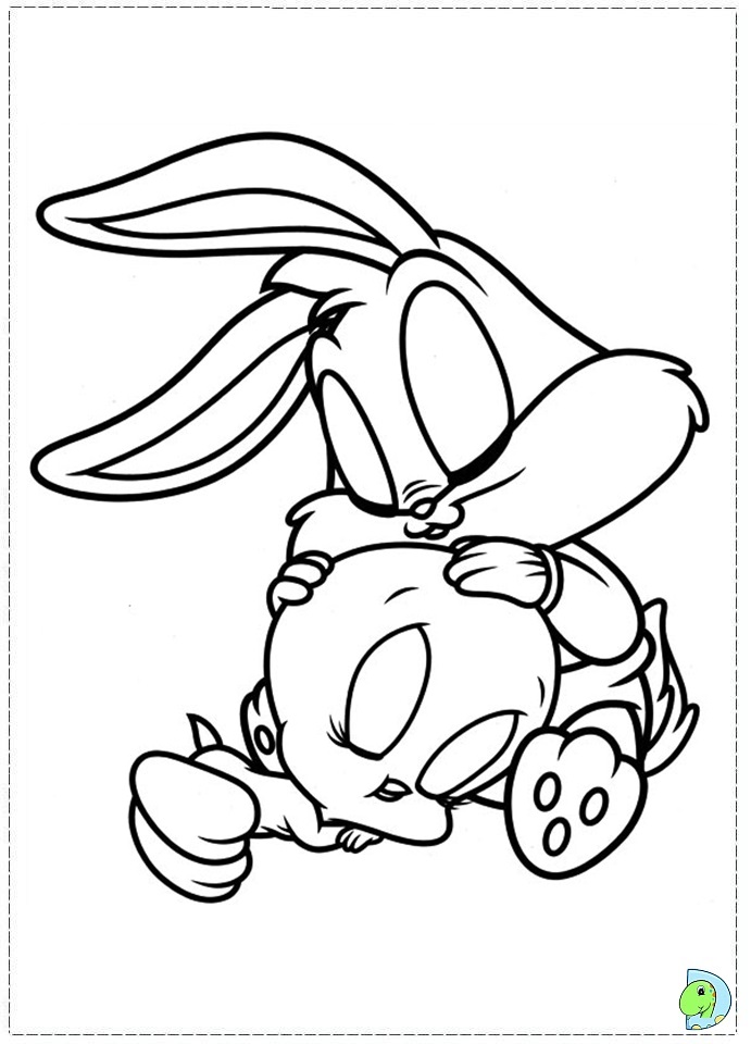 Baby Looney Tunes Coloring Page Dinokids Org Inside Pages Designs 691x960 Baby Looney Tunes Coloring Page Dinokids Org Inside Pages Designs