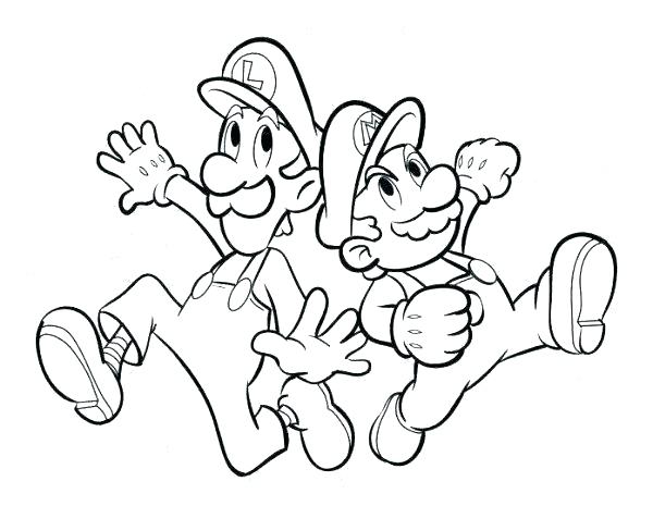 Baby Luigi Coloring Pages at GetColorings.com | Free printable ...
