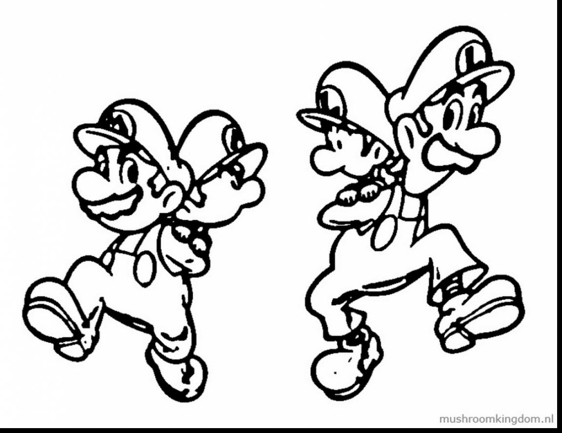 1152x888 Baby Mario Bros Coloring Pages 569702 Brilliant